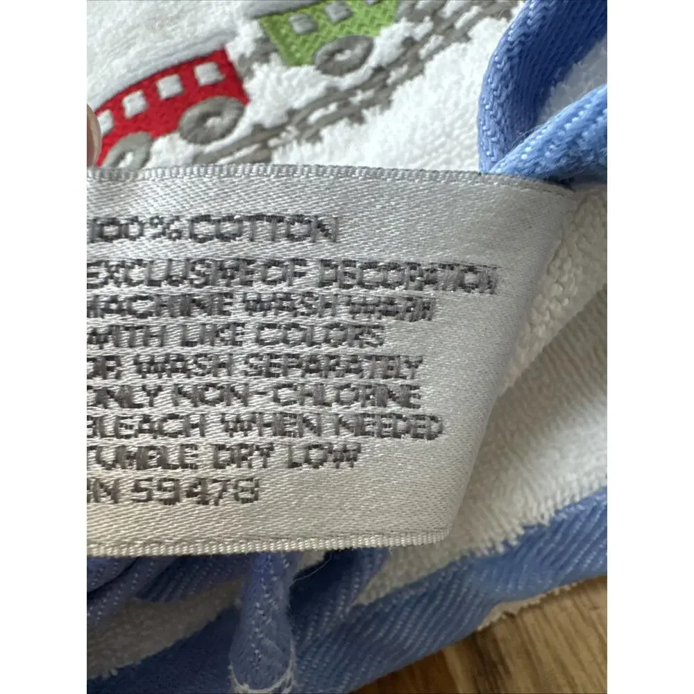 Fascinate Embroidered Train Towel Boys Cute Classic 100% Cotton‎ Turkey